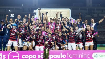 Flamengo goleia Grêmio e conquista Copinha Feminina