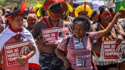 Mendes pede retomada virtual do julgamento do marco temporal