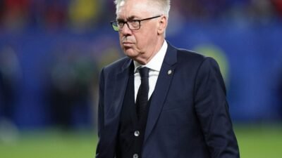 Ancelotti vê melhora do Brasil e espera ter Neymar contra a Escócia