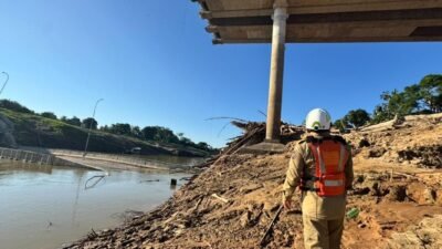 Ponte de R$ 36 milhões desaba e deixa quatro feridos no Acre