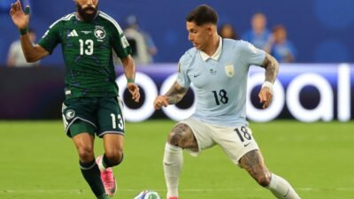 Uruguai arranca 1 a 1 com Arábia Saudita em estreia do Grupo H da Copa