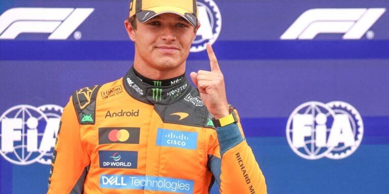 Lando Norris faz a pole do GP da Holanda; Bortoleto larga em nono
